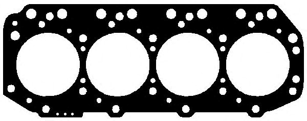 Elring opel прокладка головки блоку (3к) monterey 3,1d 530030