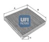 Фільтр салону вугільний 5419800 UFI