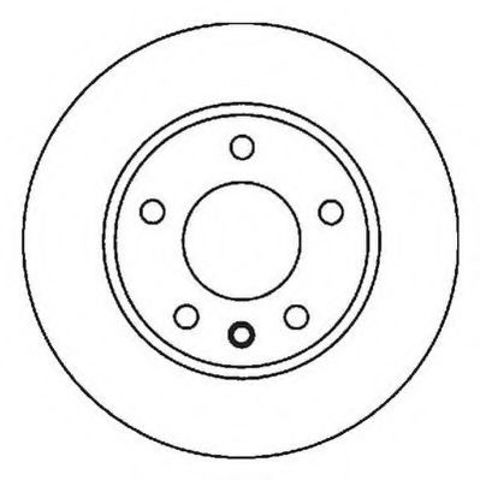Гальмівний диск задній bmw 5-series / alpina b10 562036JC