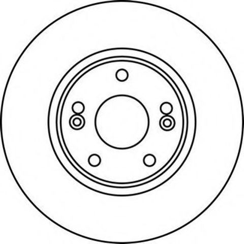 Гальмо дискове переднє 562182JC BENDIX