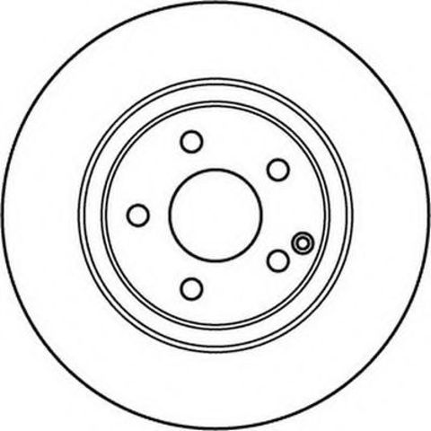 Гальмівний диск передній mercedes s-class (w220) (1998->) 562202JC