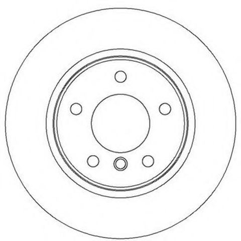 Гальмівний диск задній bmw 1-series (e81, e87) , 3-series (e90, e92) 562310JC