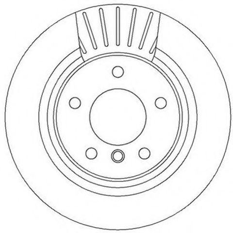 Гальмівний диск задній bmw 1-series, 2-series, 3-series, 4-series 562316JC