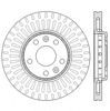 Гальмо дискове переднє 562595JC BENDIX