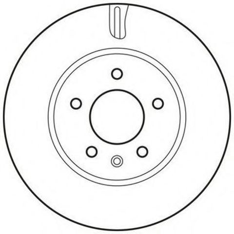 Гальмо дискове переднє 562671JC BENDIX