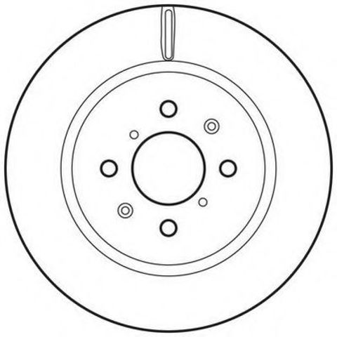 Гальмо дискове переднє 562699JC BENDIX