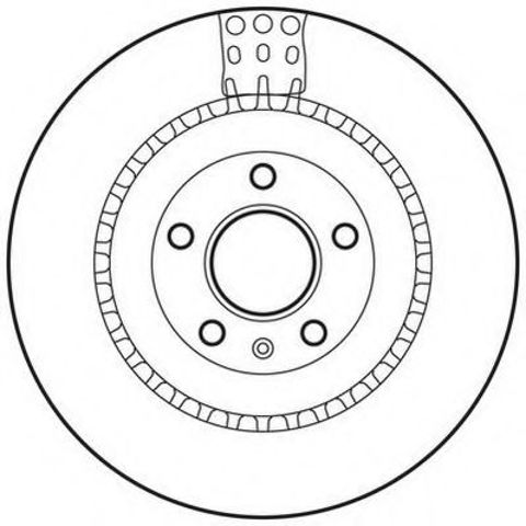 Гальмівний диск задній audi a4, a5, a6, a7, a8, q5, q7 / vw touareg / porsche macan 562735JC