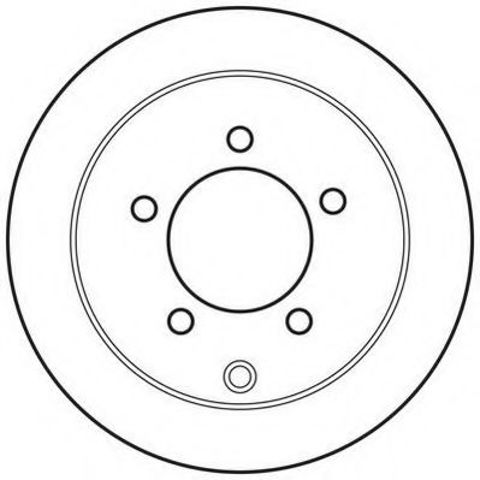 Гальмівний диск задній mitsubishi lancer 562783JC