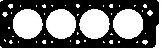 Прокладка головки блока циліндрів citroen berlingo/peugeot partner 1.8i 97-03, ø84,50mm, 1,mm (1 мет 563147