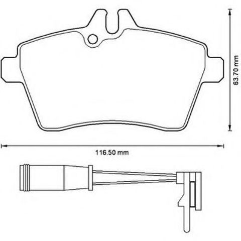 Дискові гальма 573226JC BENDIX