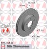 Диск гальмівний передній 600324620 ZIMMERMANN