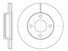Диск гальмівний передній 618510 REMSA
