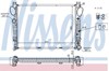 Радіатор охолодження 62774A NISSENS