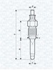 Свічка накалу 62900059304 MAGNETI MARELLI