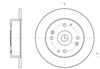 Диск гальмівний задній 644800 REMSA