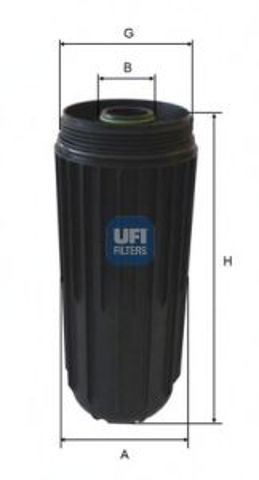Фільтр масляний 6508700 UFI