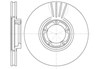 Ротор гальмівний 651910 REMSA