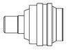 Шарнір приводу внутрішній 661021 GSP