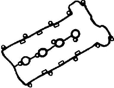Ajusa opel прокладка клапанної кришки (головка из полімеру!) astra g,vectra c,zafira 2,2,fiat croma 713621800