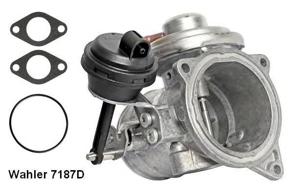 Клапан EGR, рециркуляції газів 7187D WAHLER