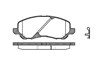 Передні гальмівні колодки Mitsubishi Lancer 10 SPORTBACK