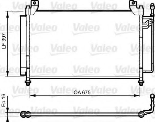 Конденсатор 814235 VALEO