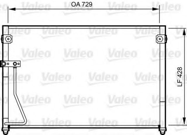Конденсатор 814261 VALEO