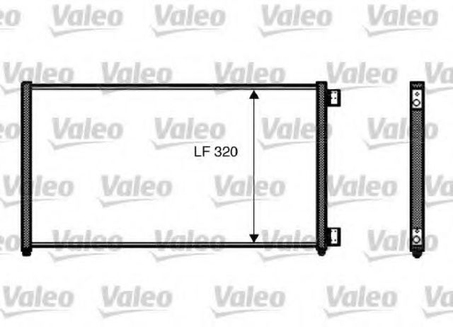 Конденсатор 818017 VALEO