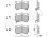 Колодки гальмівні дискові комплект 8221960 CIFAM