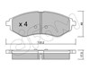 Колодки передні Шевроле Авео