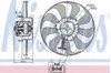 Електровентилятор охолодження в зборі (двигун + крильчатка), правий 85684 NISSENS