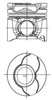 Поршень в зборі 8713530700 NURAL