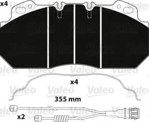 Дискові гальма 882217 VALEO