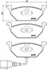 Колодки передні 8DB355008551 HELLA