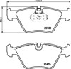 Дискові гальма 8DB355009001 HELLA