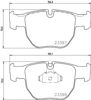 Колодки передні 8DB355009301 HELLA