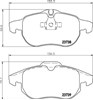 Колодки гальмівні дискові комплект 8DB355009311 HELLA