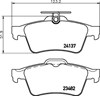 Колодки гальмівні задні, дискові 8DB355011731 HELLA