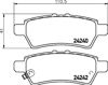 Колодки гальмові задні, дискові 8DB355012081 HELLA