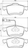 Колодки гальмівні передні, дискові 8DB355014241 HELLA