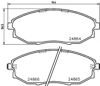 Колодки гальмівні дискові комплект 8DB355014931 HELLA