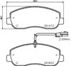 Колодки гальмівні передні, дискові 8DB355015291 HELLA