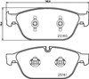 Колодки передні 8DB355016021 HELLA