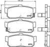 Колодки гальмові задні, дискові 8DB355016561 HELLA