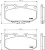 Колодки передні 8DB355016791 HELLA