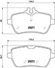 Колодки гальмові задні, дискові 8DB355021511 HELLA