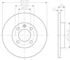 Ротор гальмівний 8DD355100131 HELLA