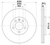 Ротор гальмівний 8DD355105381 HELLA