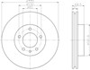 Ротор гальмівний 8DD355109721 HELLA