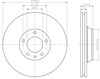 Ротор гальмівний 8DD355109761 HELLA